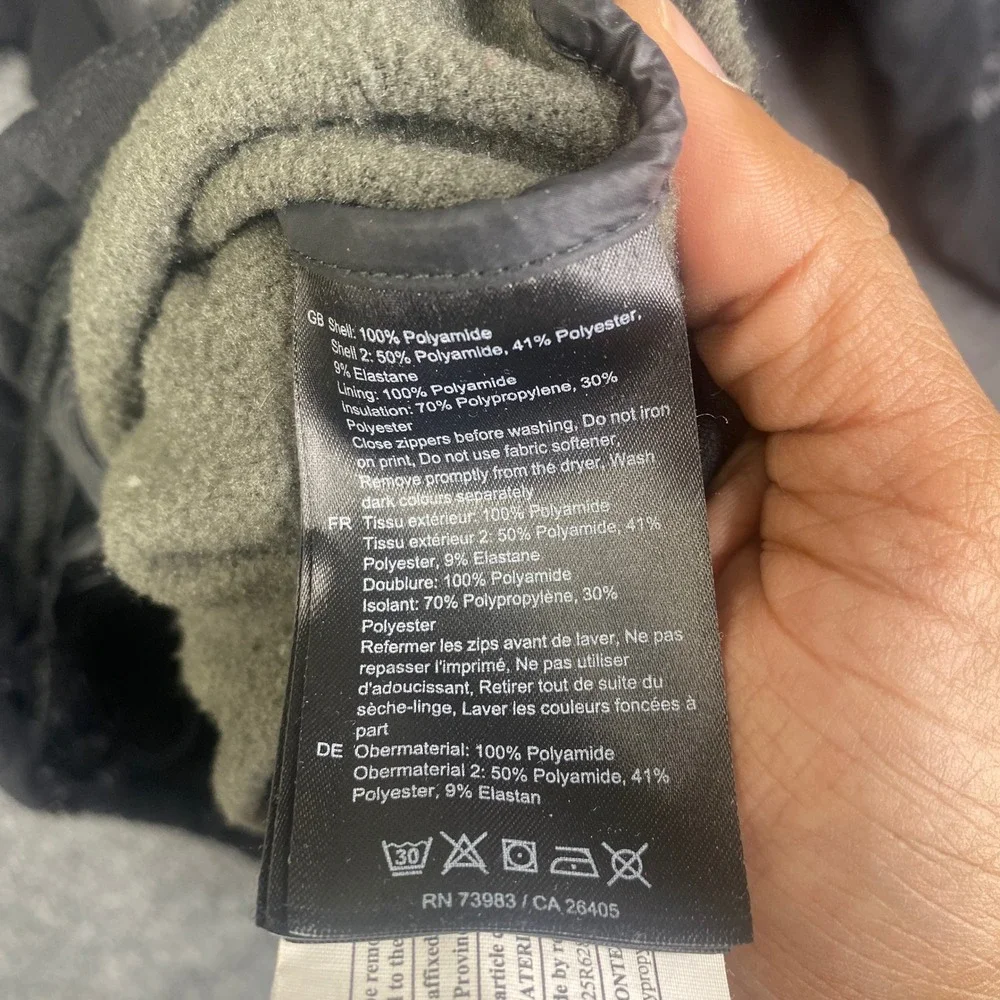 Helly Hansen Lifaloft Hybrid Insulated Jacket Black Womens Small Hooded Zip Up - Picture 8 of 10